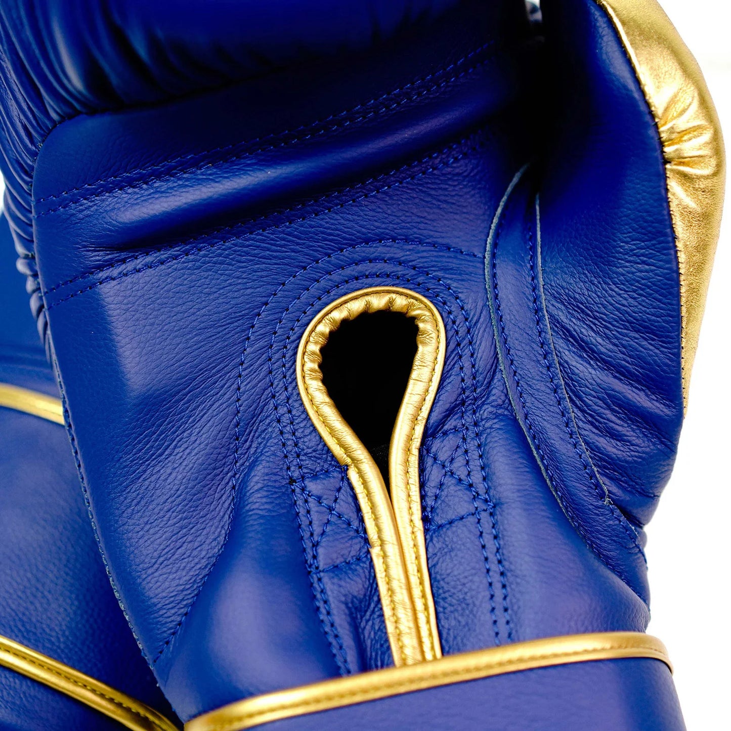 Gbs One – Boxing gloves with strap – Blue and Gold