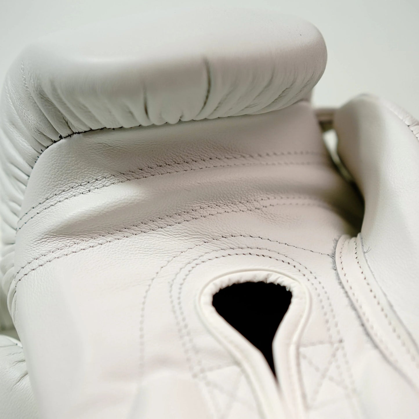 Gbs One- Boxing gloves with strap – White