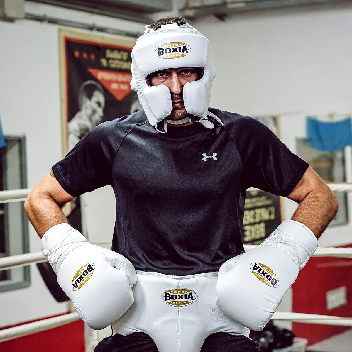 Challenge – Cheekbones boxing helmet – White