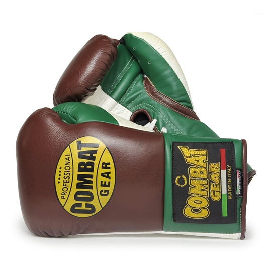 BOXING GLOVES IT500 – BROWN, GREEN & CREAM