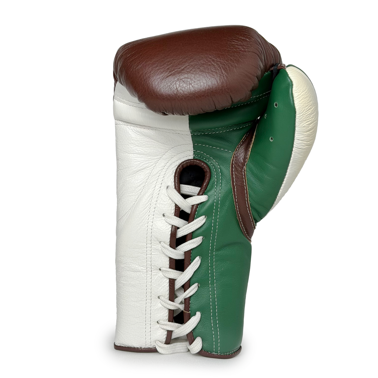 BOXING GLOVES IT500 – BROWN, GREEN & CREAM