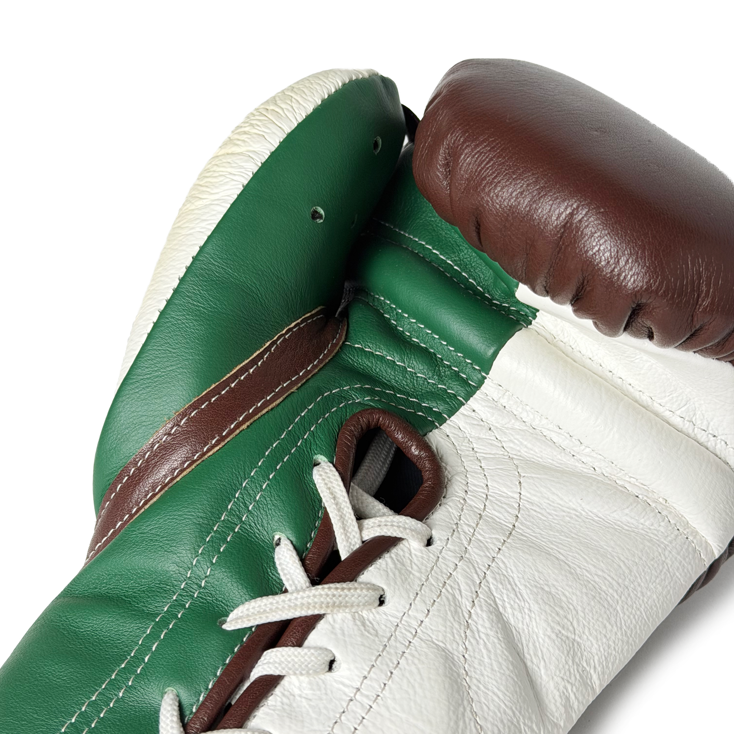 BOXING GLOVES IT500 – BROWN, GREEN & CREAM